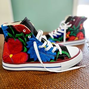 Embroidered Tennis Shoes